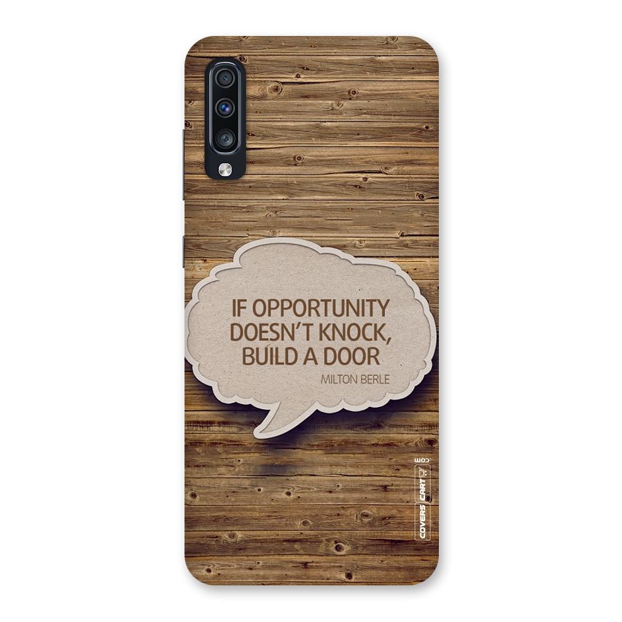 Build Your Door Back Case for Galaxy A70