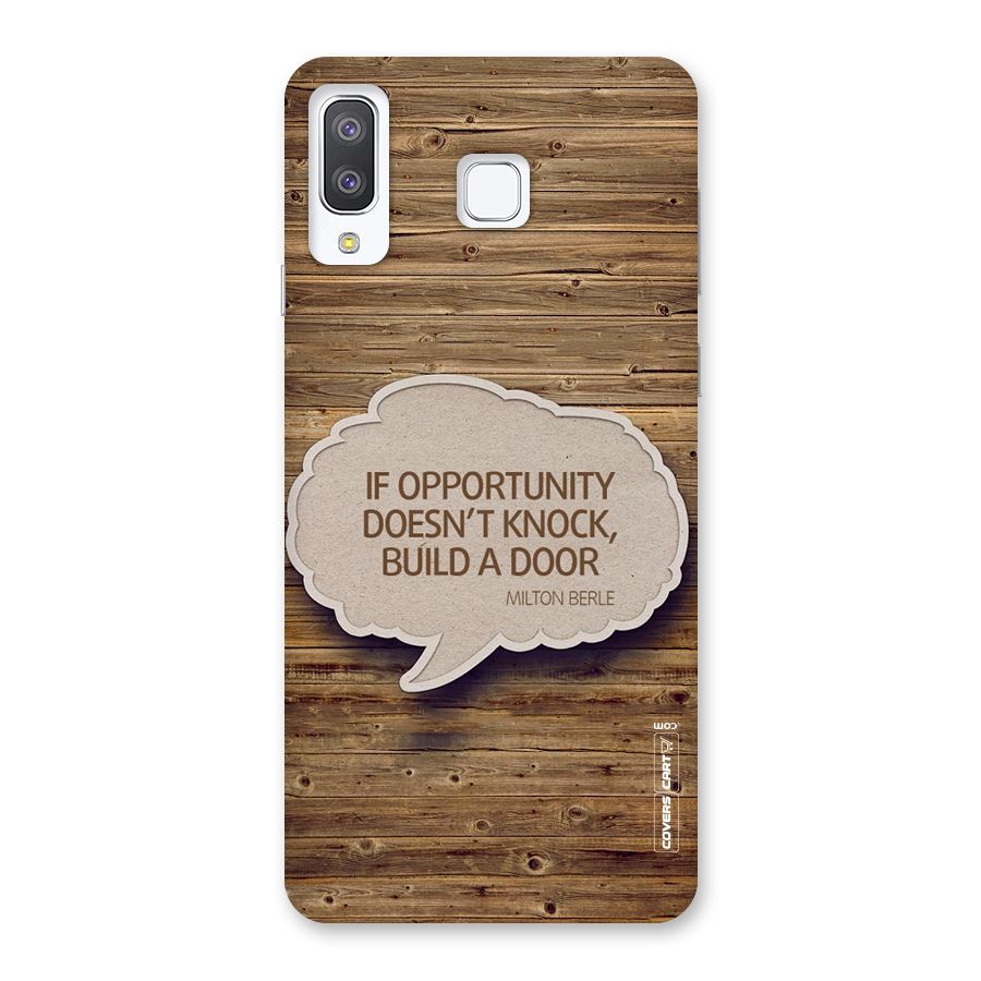 Build Your Door Back Case for Galaxy A8 Star