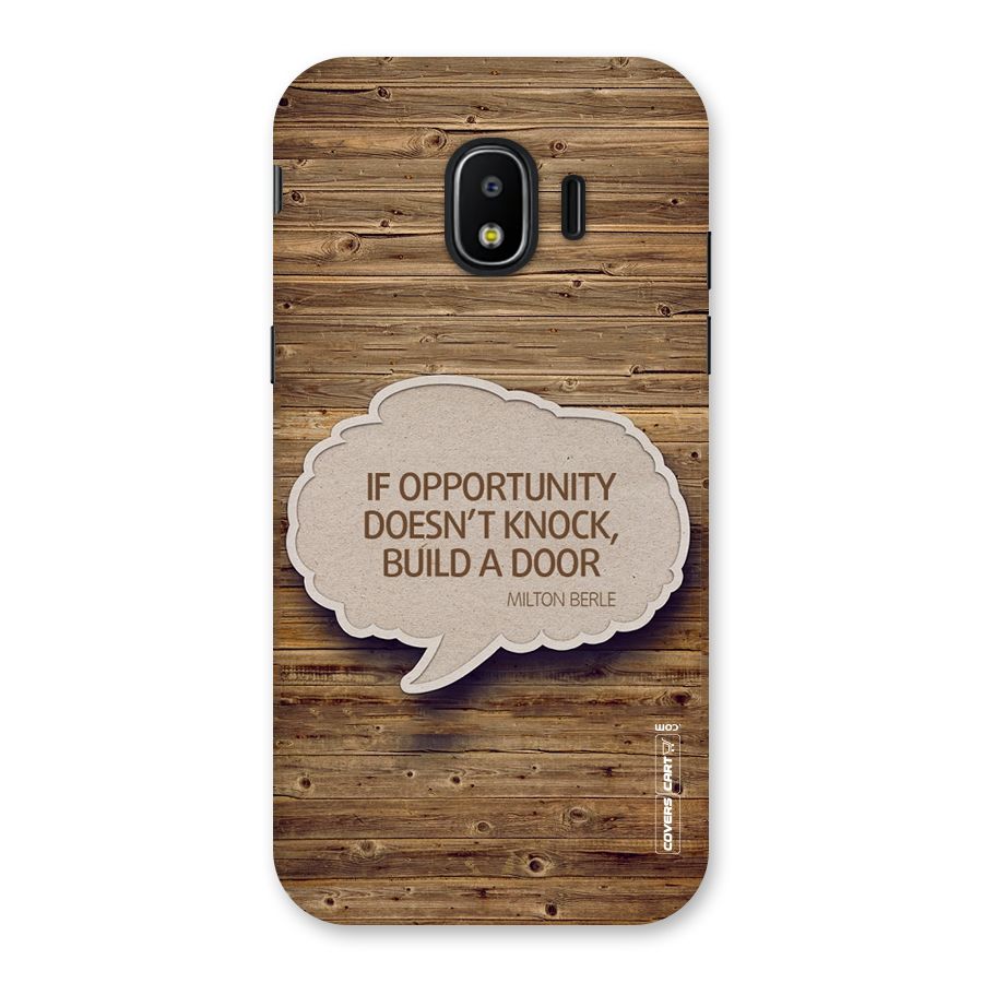 Build Your Door Back Case for Galaxy J2 Pro 2018