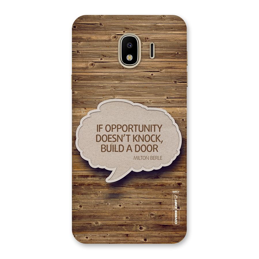 Build Your Door Back Case for Galaxy J4