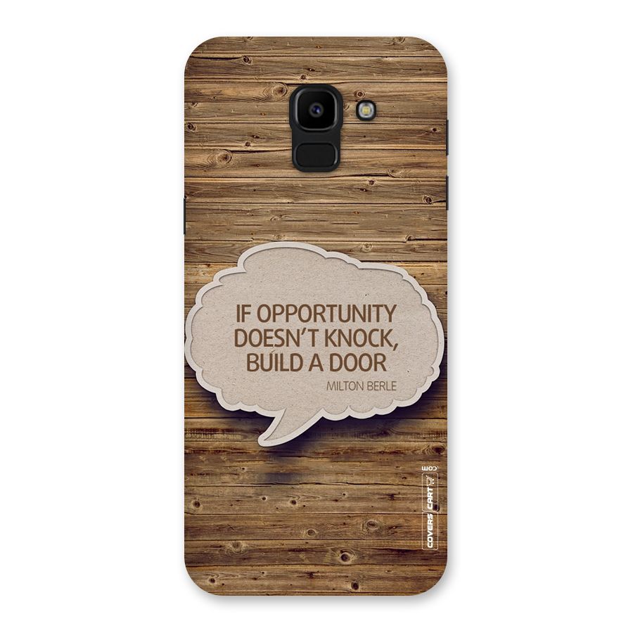 Build Your Door Back Case for Galaxy J6