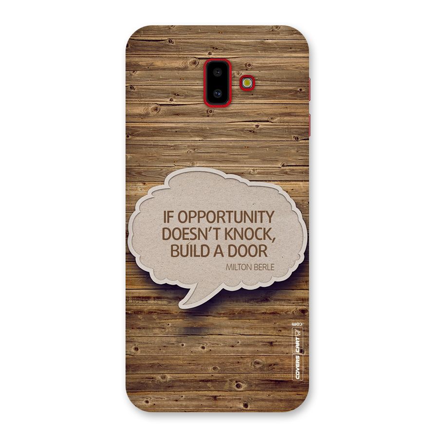 Build Your Door Back Case for Galaxy J6 Plus
