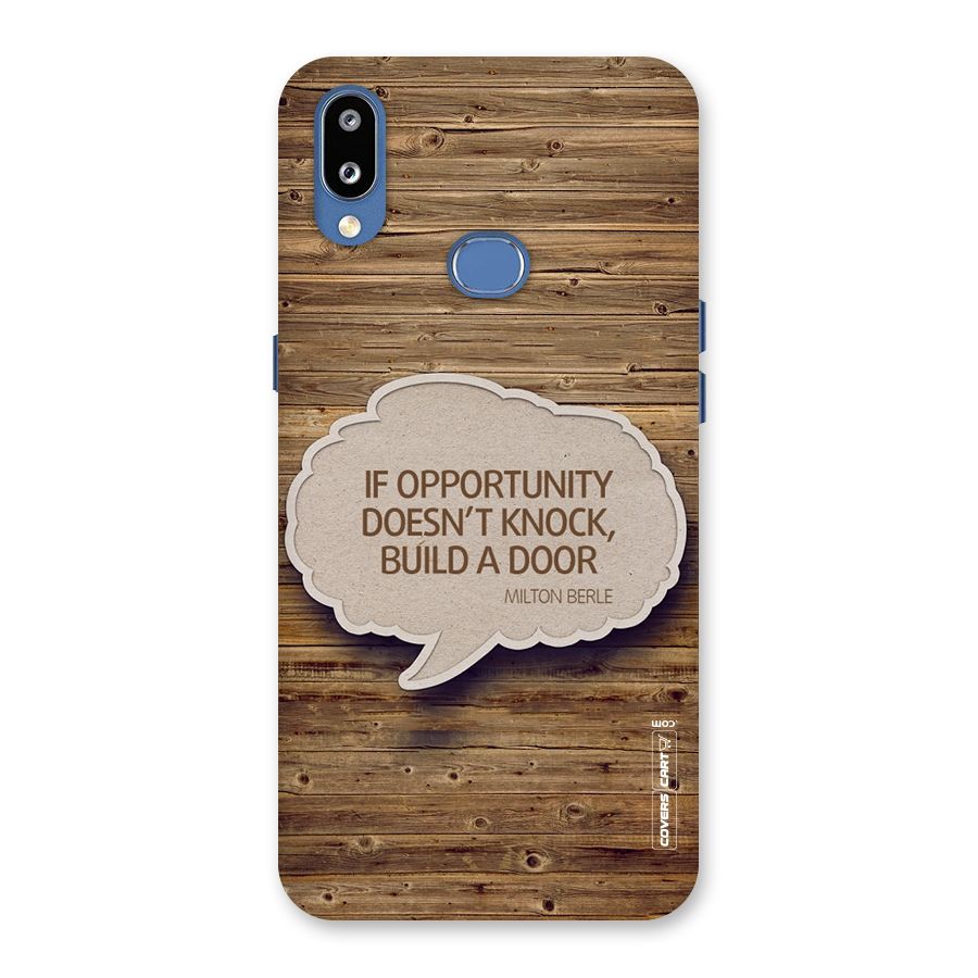 Build Your Door Back Case for Galaxy M01s