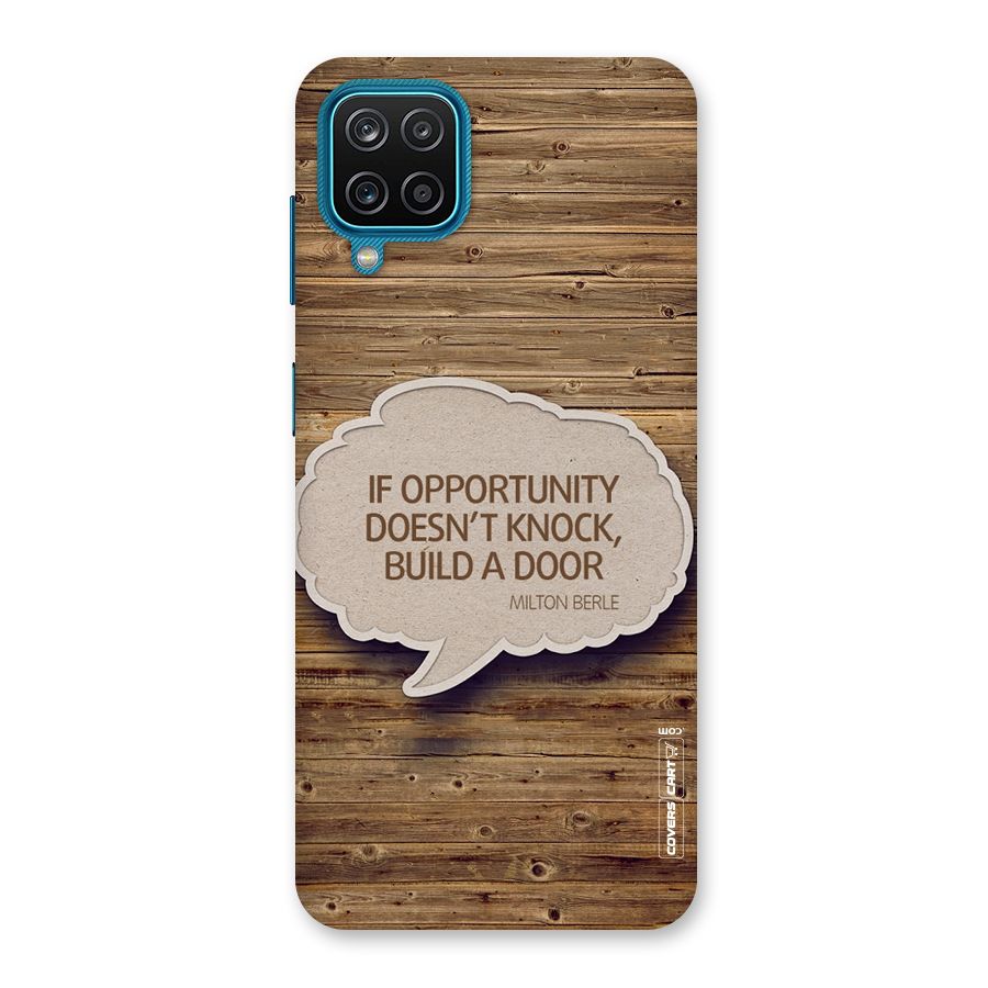 Build Your Door Back Case for Galaxy M12