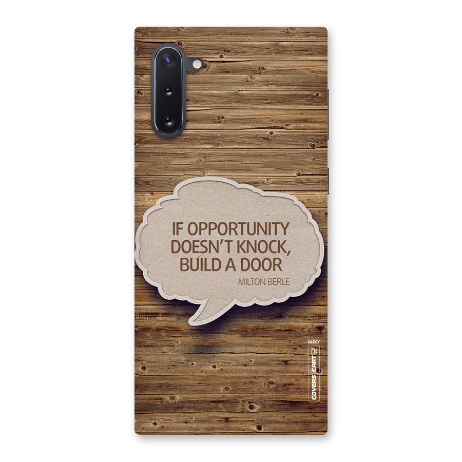 Build Your Door Back Case for Galaxy Note 10