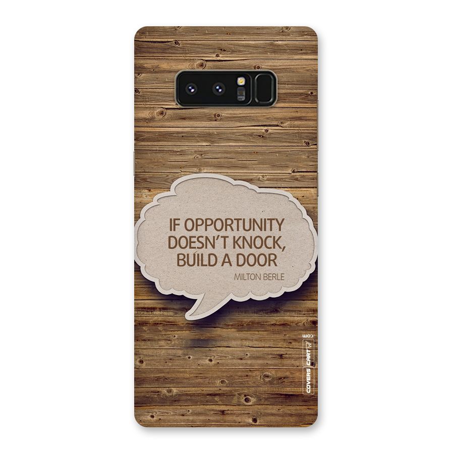 Build Your Door Back Case for Galaxy Note 8