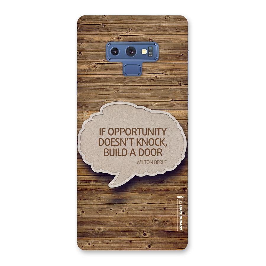 Build Your Door Back Case for Galaxy Note 9