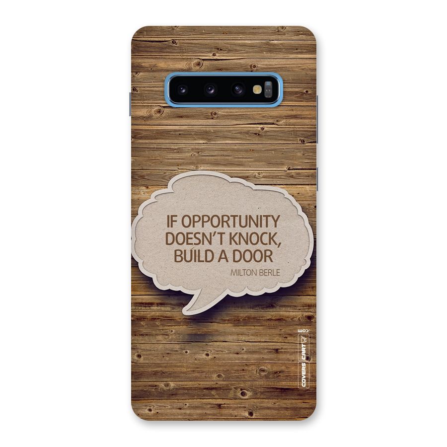 Build Your Door Back Case for Galaxy S10 Plus