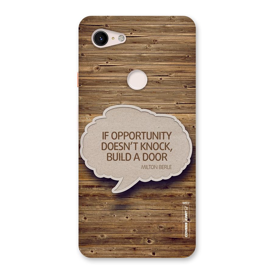 Build Your Door Back Case for Google Pixel 3 XL