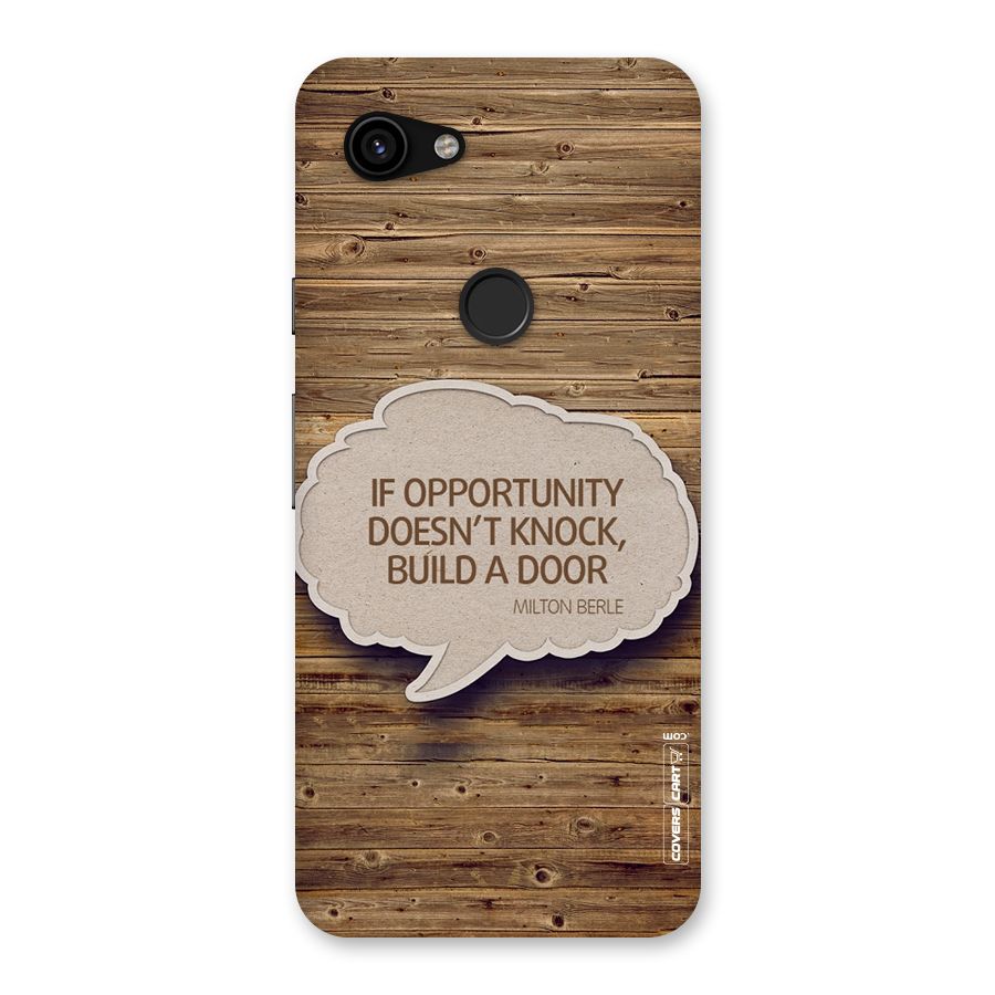 Build Your Door Back Case for Google Pixel 3a