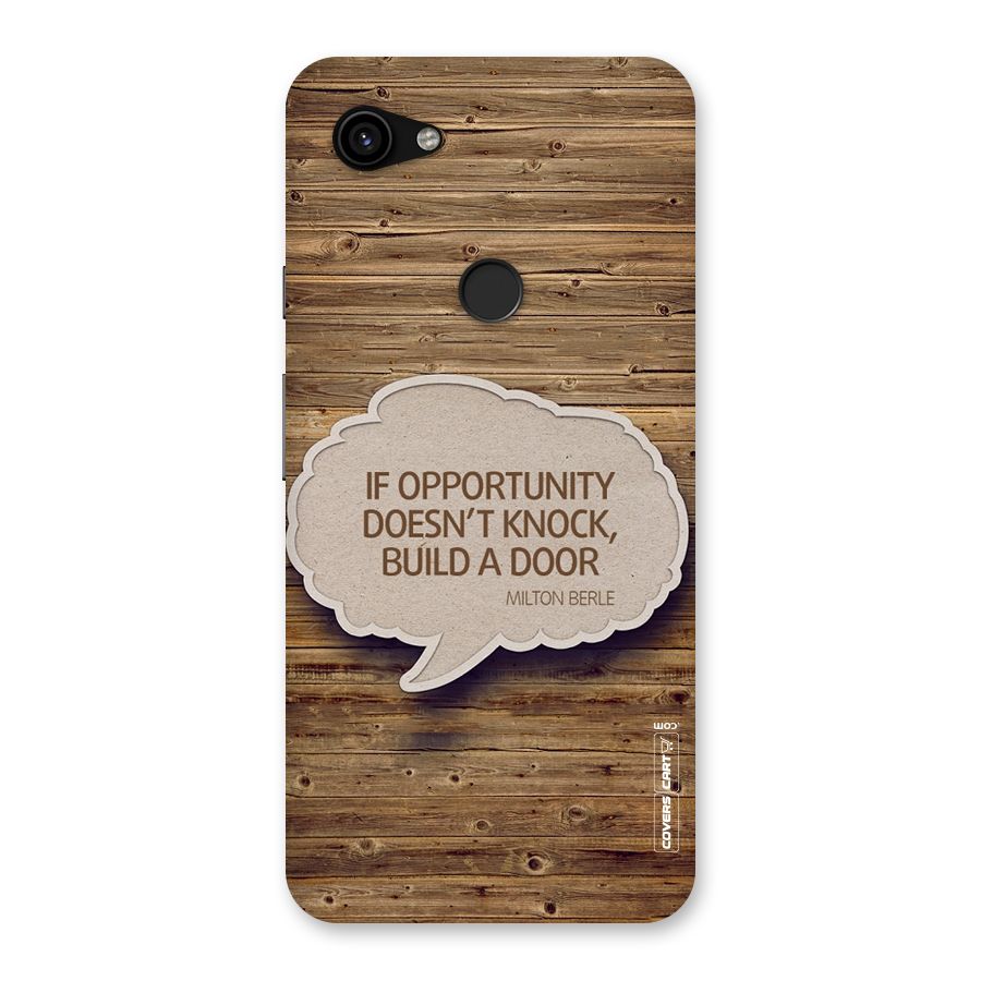 Build Your Door Back Case for Google Pixel 3a XL