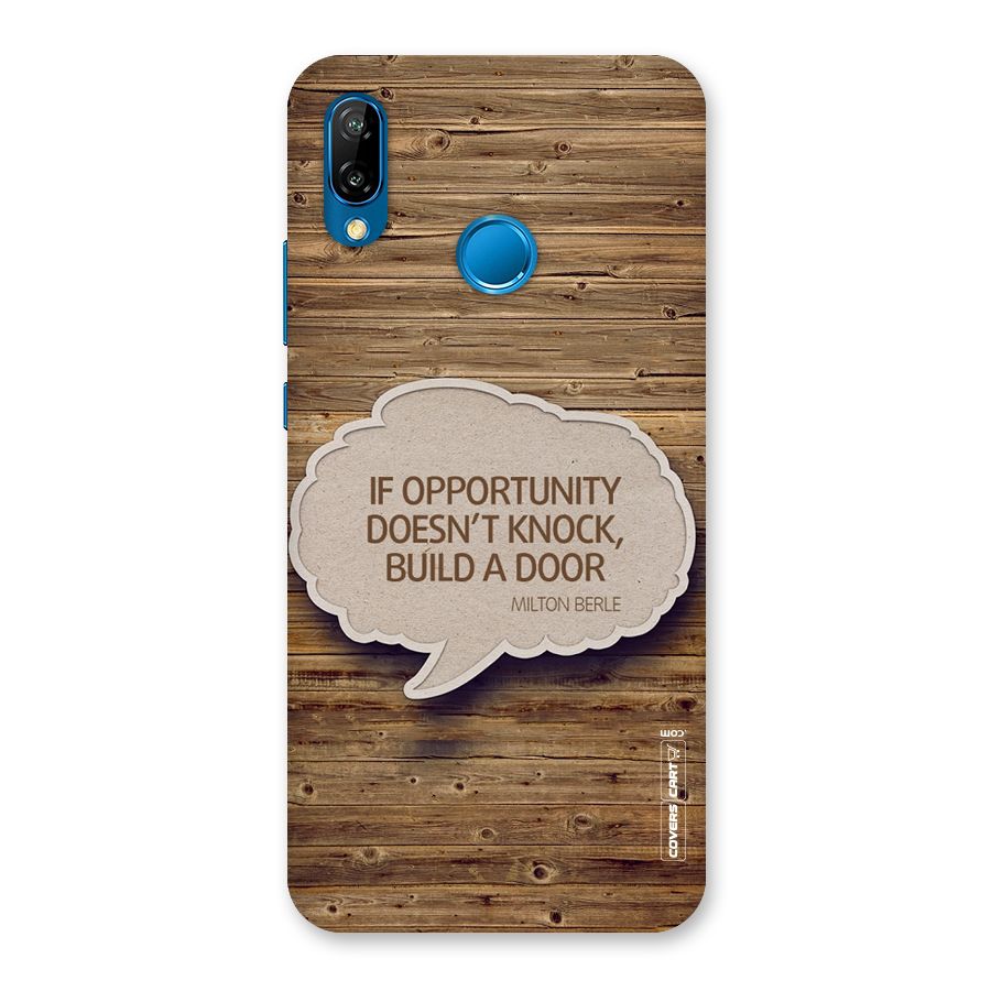 Build Your Door Back Case for Huawei P20 Lite