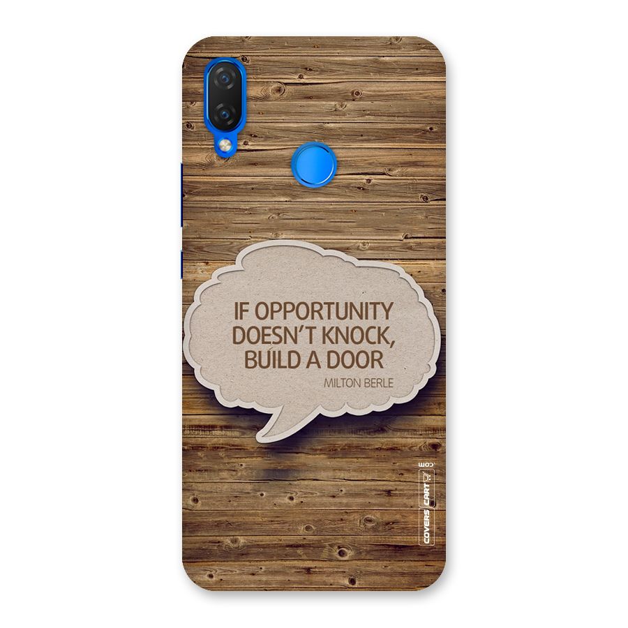 Build Your Door Back Case for Huawei P Smart+