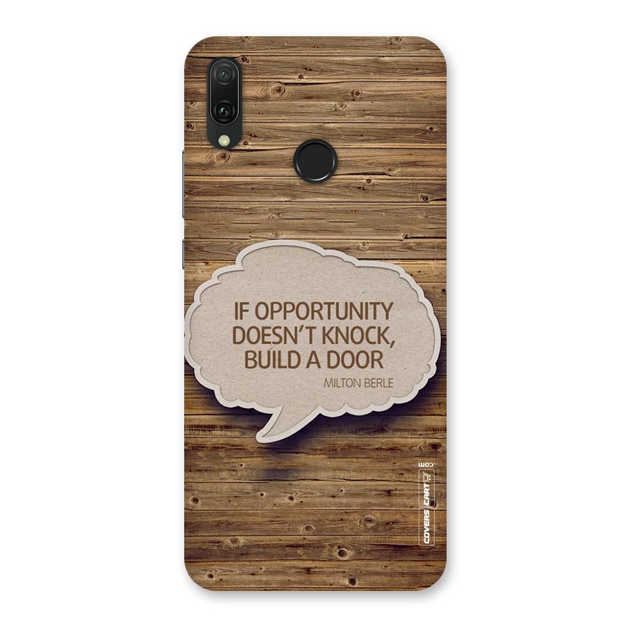 Build Your Door Back Case for Huawei Y9 (2019)