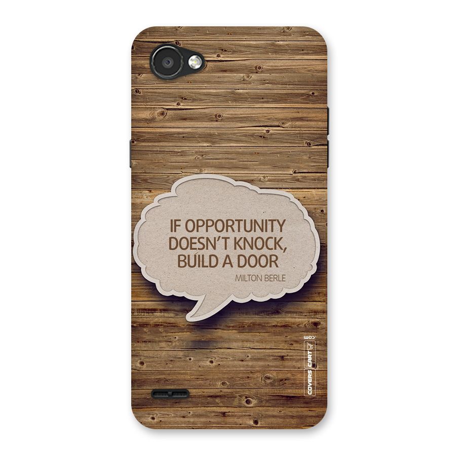 Build Your Door Back Case for LG Q6