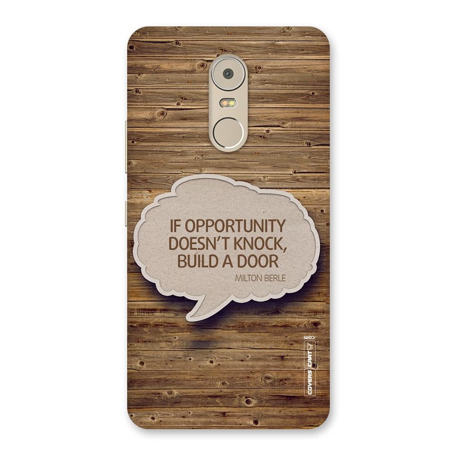 Build Your Door Back Case for Lenovo K6 Note