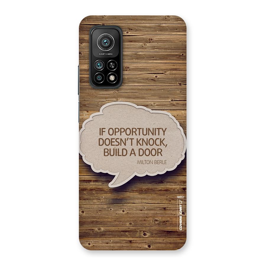 Build Your Door Back Case for Mi 10T 5G