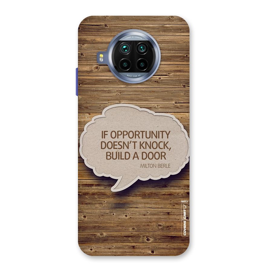 Build Your Door Back Case for Mi 10i