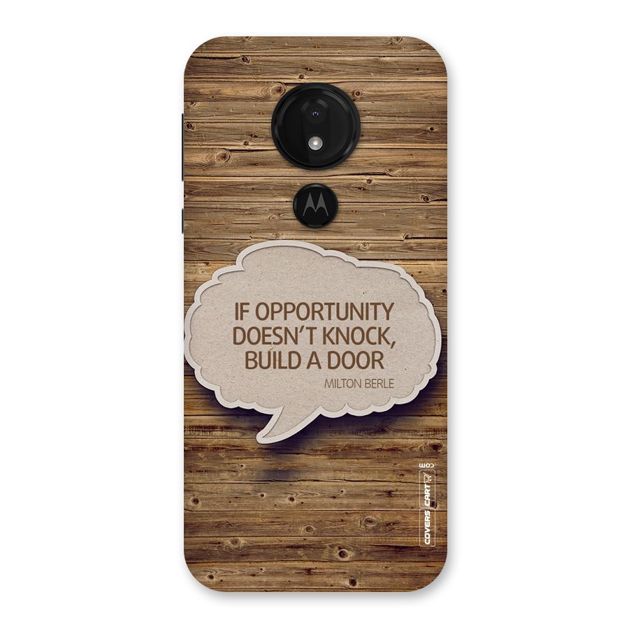 Build Your Door Back Case for Moto G7 Power