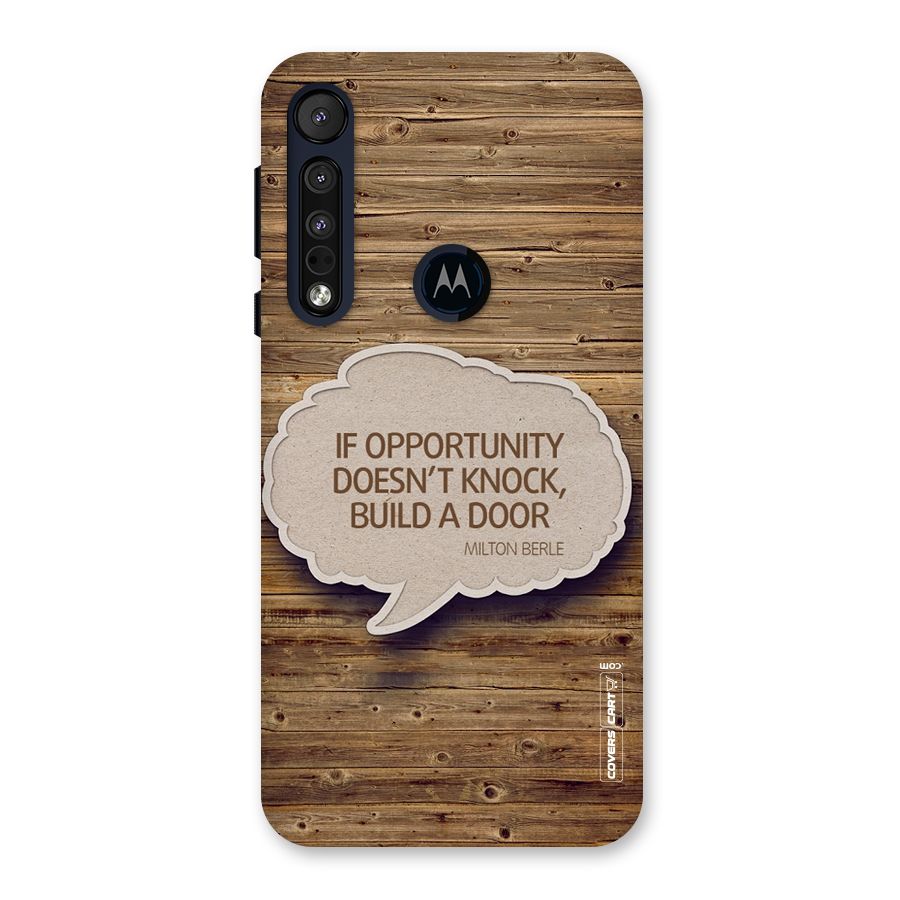 Build Your Door Back Case for Motorola One Macro