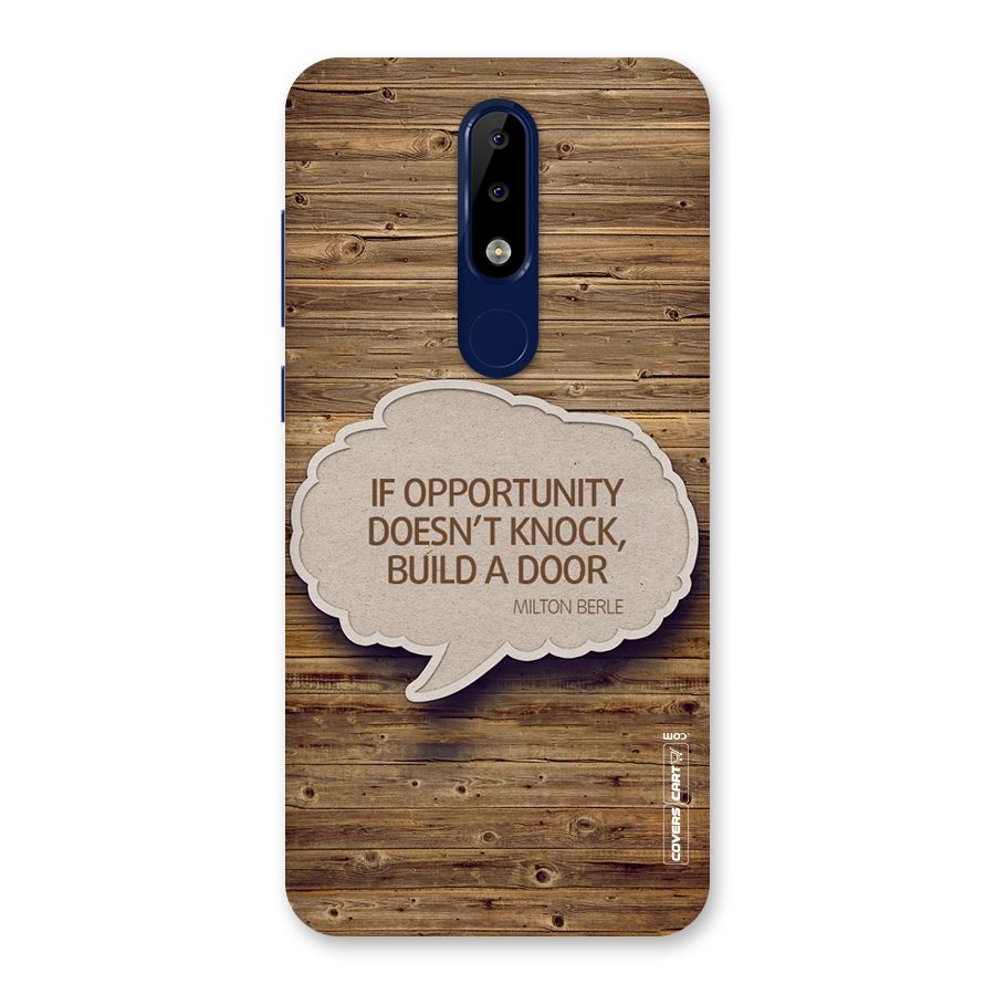 Build Your Door Back Case for Nokia 5.1 Plus