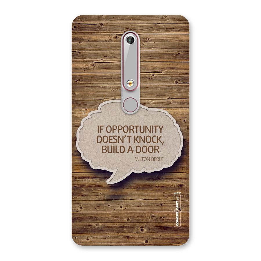 Build Your Door Back Case for Nokia 6.1