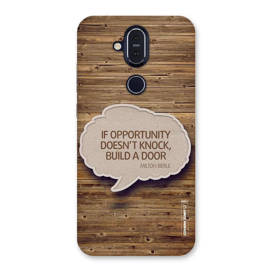 Build Your Door Back Case for Nokia 8.1