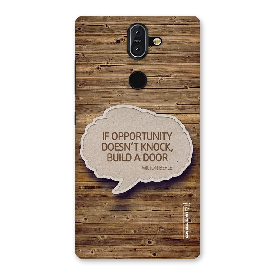 Build Your Door Back Case for Nokia 8 Sirocco