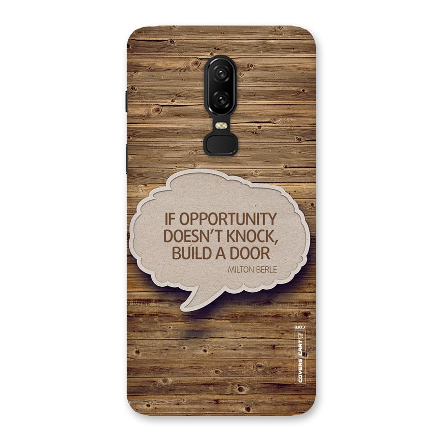 Build Your Door Back Case for OnePlus 6