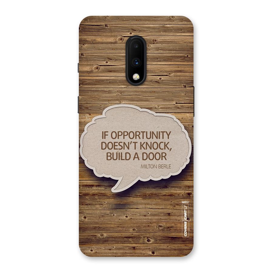 Build Your Door Back Case for OnePlus 7