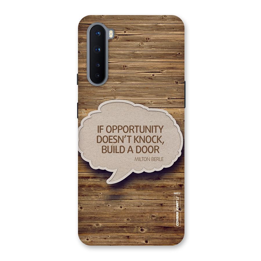 Build Your Door Back Case for OnePlus Nord
