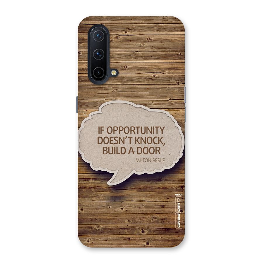 Build Your Door Back Case for OnePlus Nord CE 5G