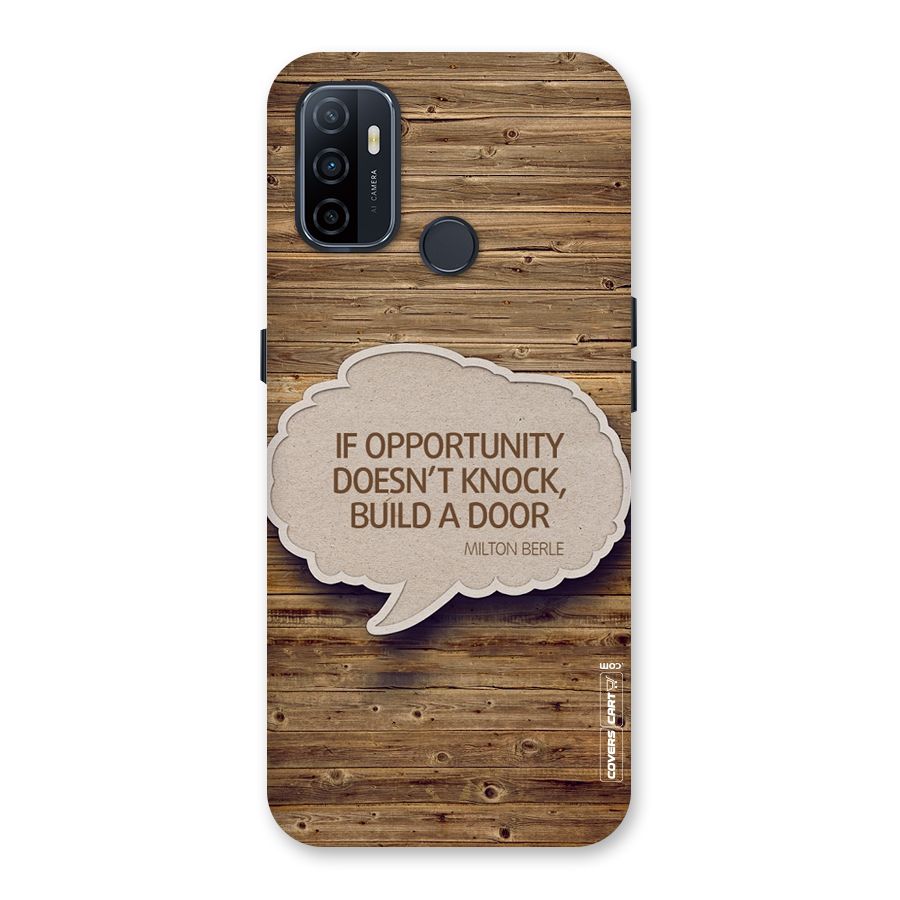 Build Your Door Back Case for Oppo A32
