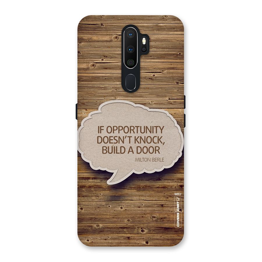 Build Your Door Back Case for Oppo A5 (2020)