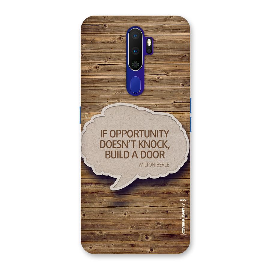 Build Your Door Back Case for Oppo A9 (2020)