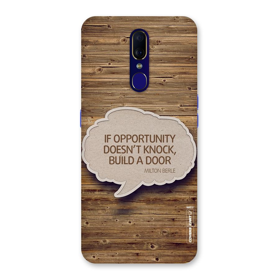 Build Your Door Back Case for Oppo F11
