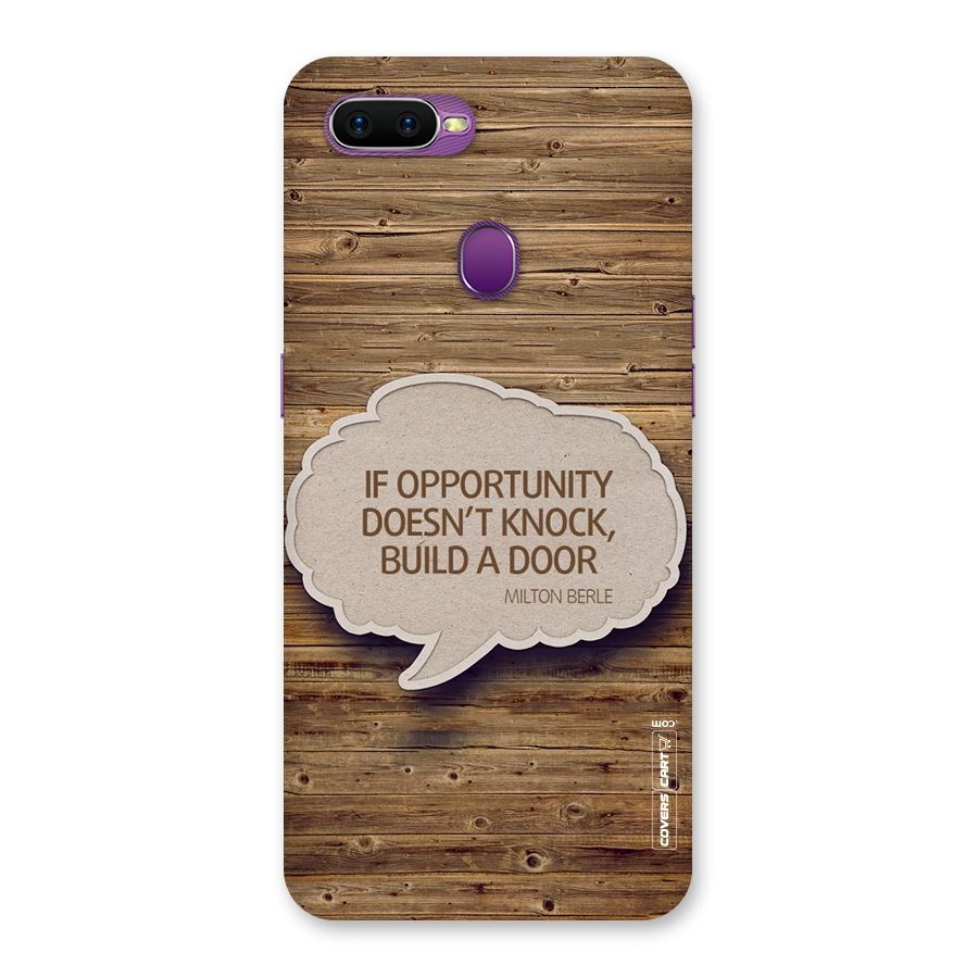 Build Your Door Back Case for Oppo F9