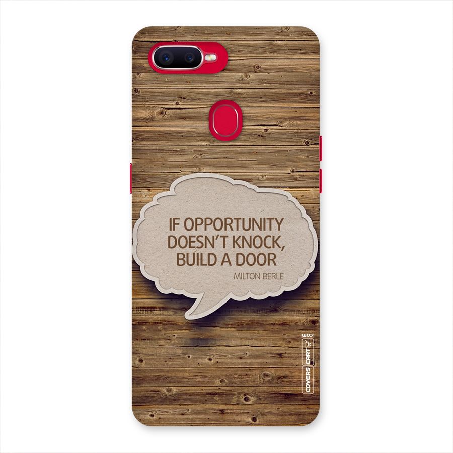 Build Your Door Back Case for Oppo F9 Pro