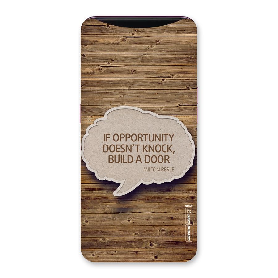 Build Your Door Back Case for Oppo Find X