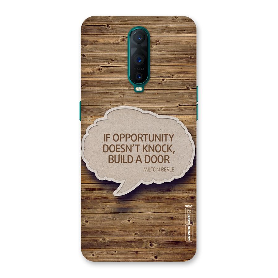 Build Your Door Back Case for Oppo R17 Pro