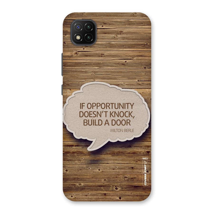 Build Your Door Back Case for Poco C3