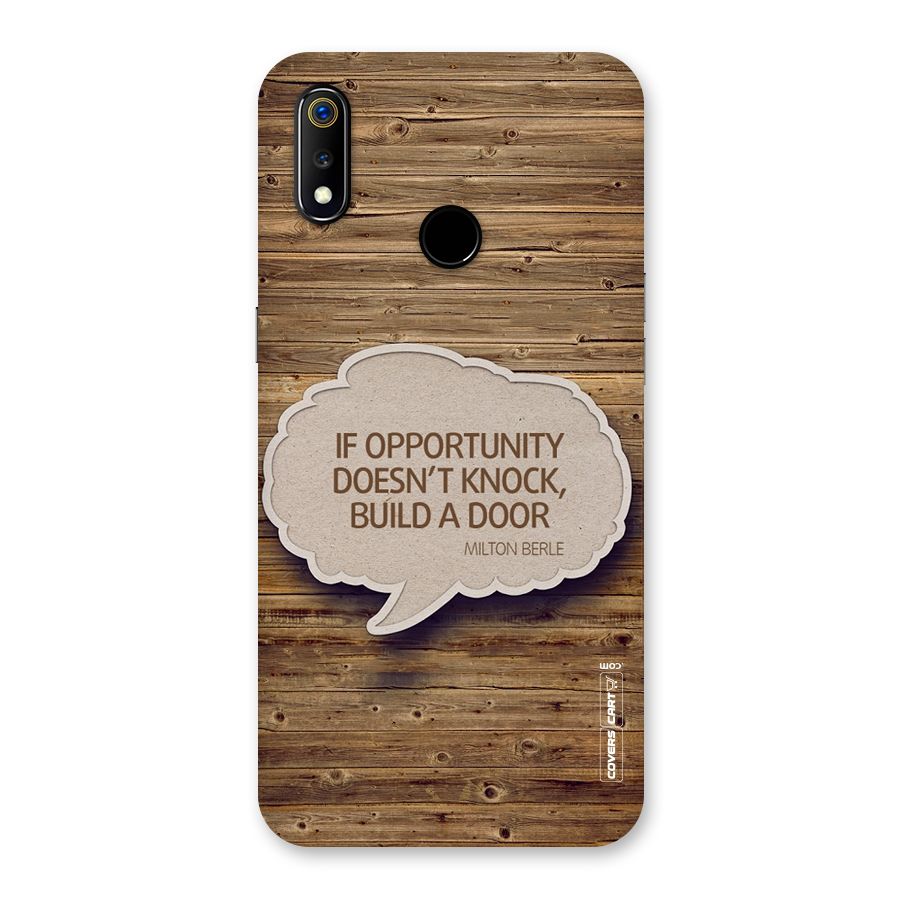 Build Your Door Back Case for Realme 3