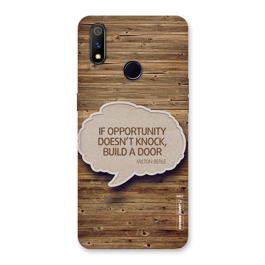 Build Your Door Back Case for Realme 3 Pro