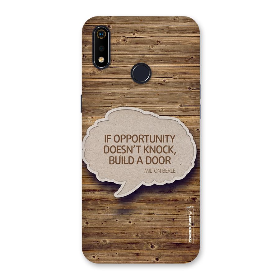 Build Your Door Back Case for Realme 3i