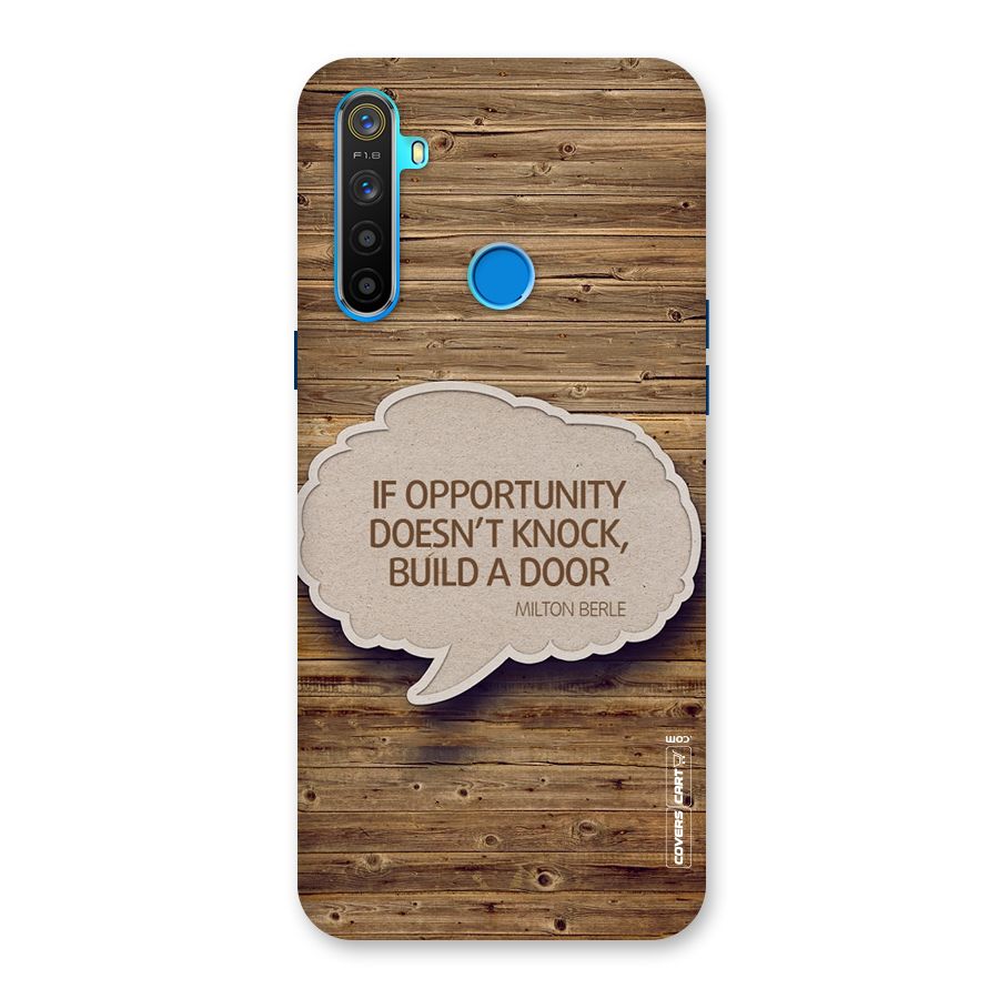 Build Your Door Back Case for Realme 5s