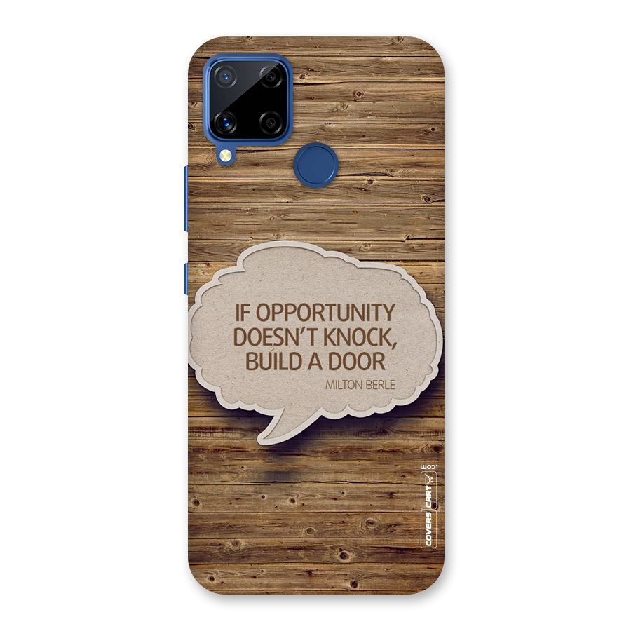 Build Your Door Back Case for Realme Narzo 30A