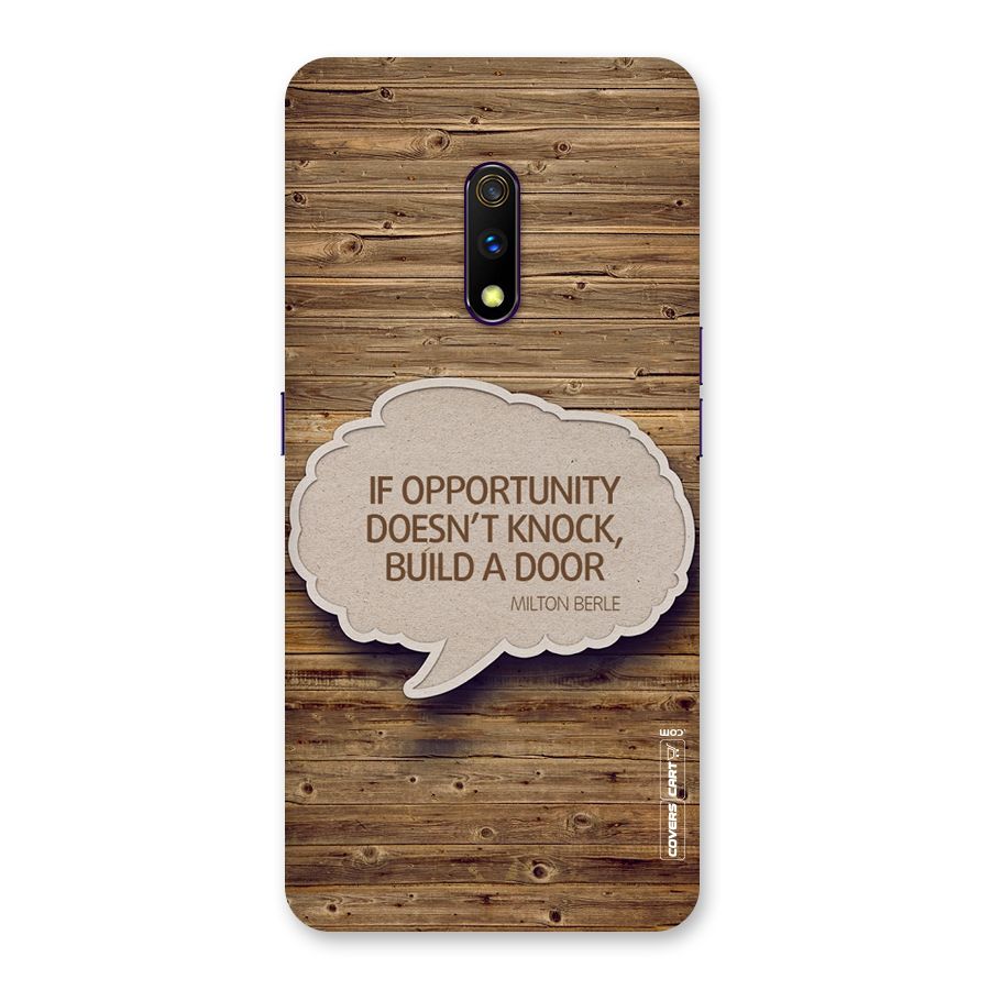Build Your Door Back Case for Realme X