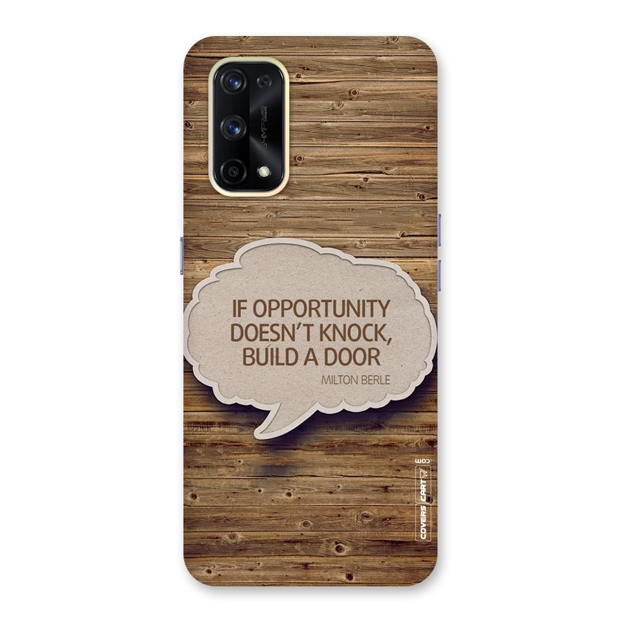 Build Your Door Glass Back Case for Realme X7 Pro