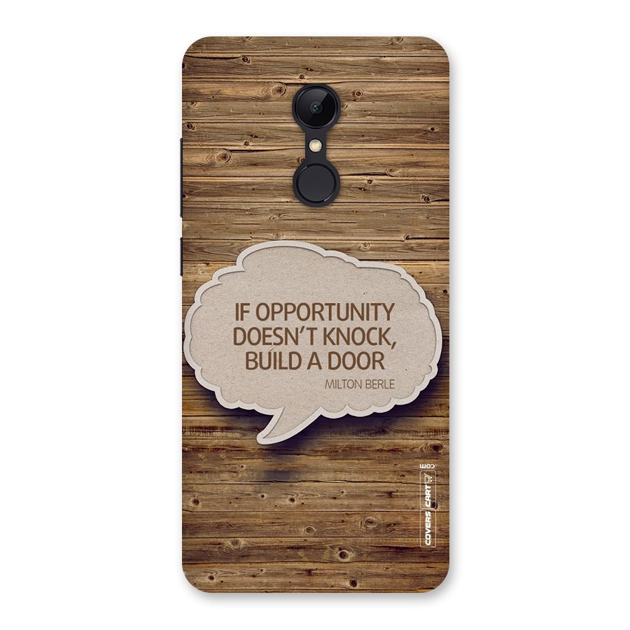Build Your Door Back Case for Redmi 5
