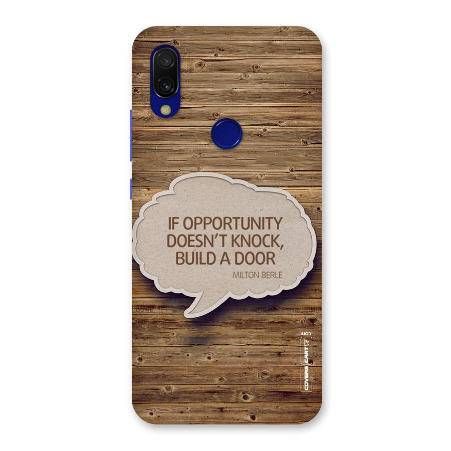 Build Your Door Back Case for Redmi 7